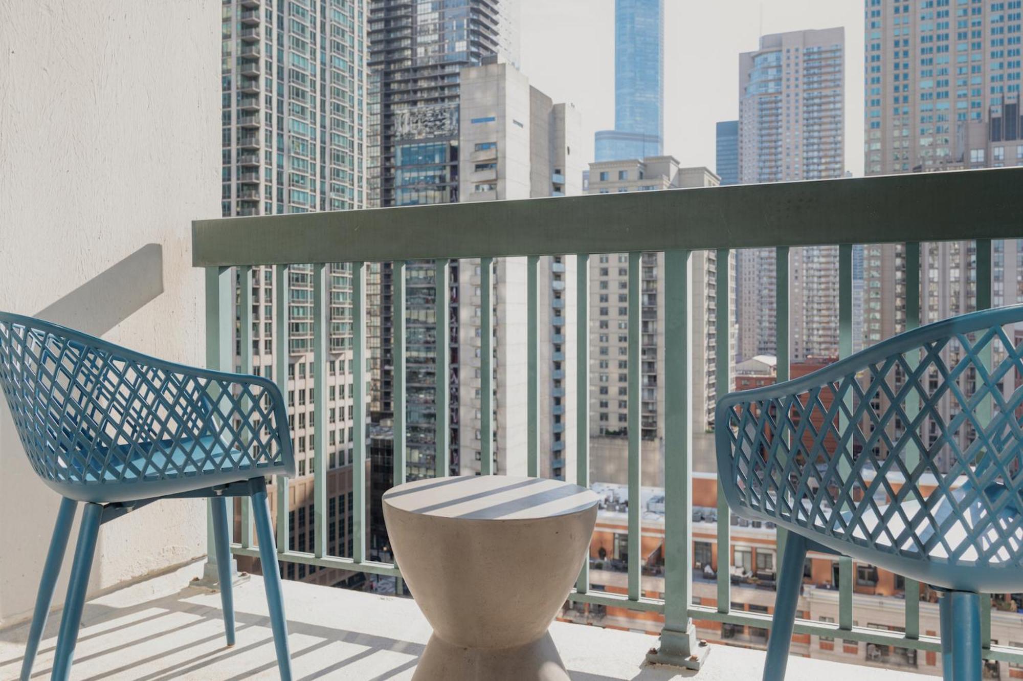 Kasa Magnificent Mile Chicago Hotell Rum bild