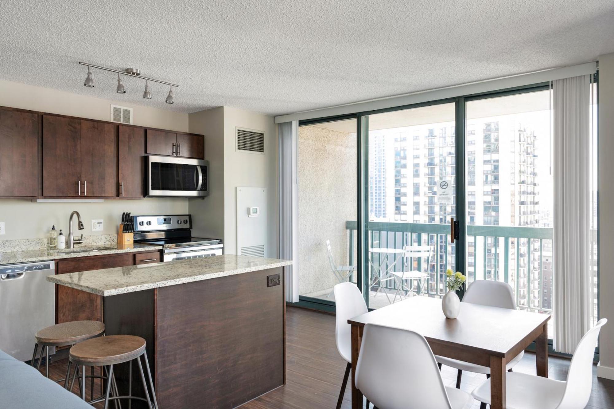 Kasa Magnificent Mile Chicago Hotell Rum bild