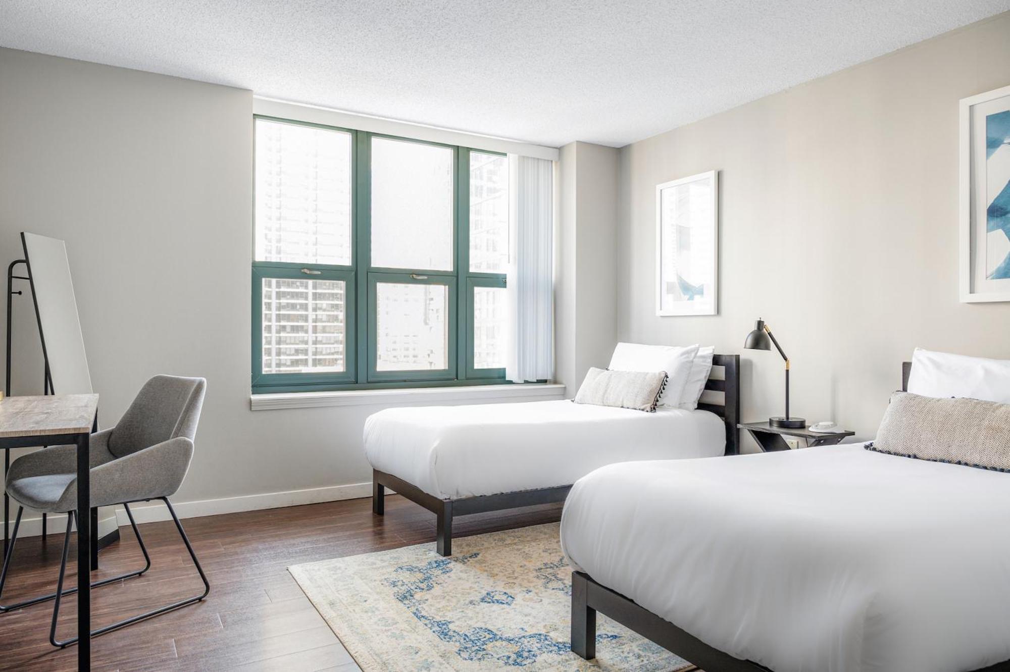 Kasa Magnificent Mile Chicago Hotell Rum bild